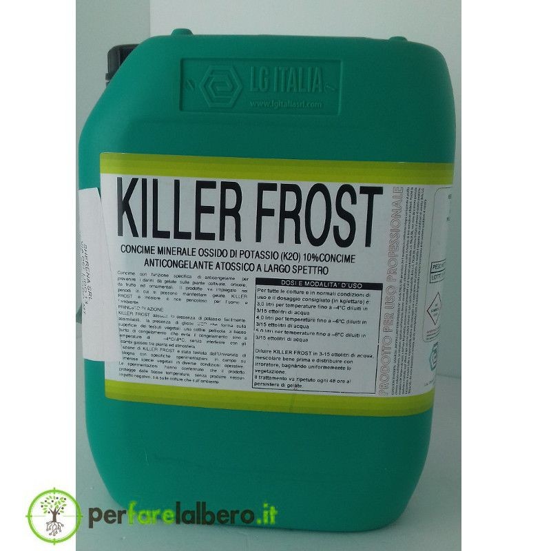 KILLER FROST concime antigelo ossido di potassio