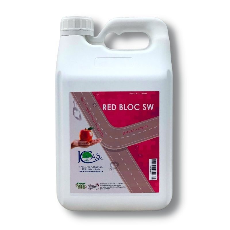 RED BLOC SW estratto liquido di alghe rosse ICAS