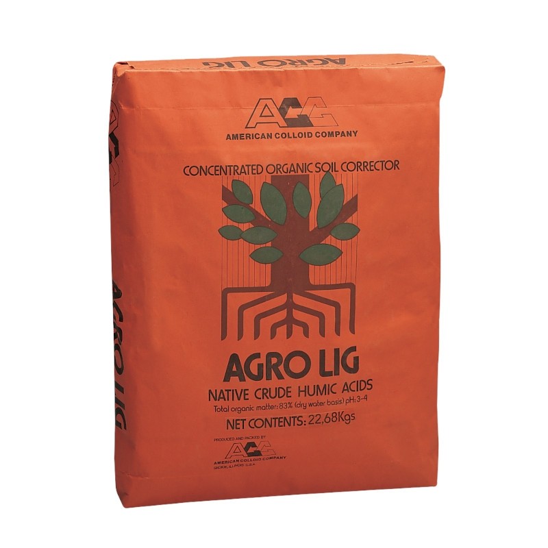 Agro Lig Ammendante Humus fossile concentrato Leonardite grezza kg 22.68