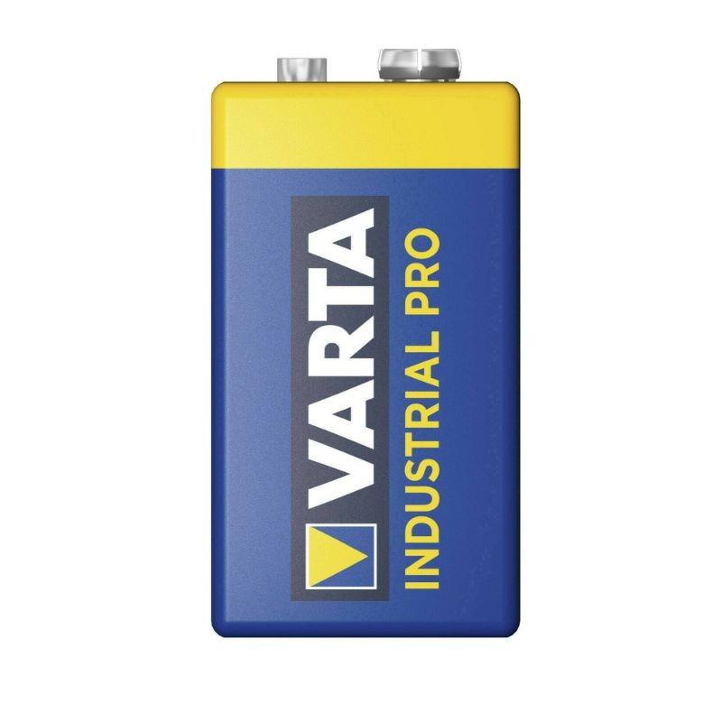 Batteria Alcalina 9V Varta industrial Pro