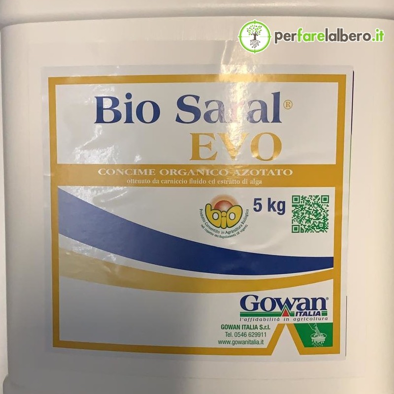 BIO SARAL EVO concime organico azotato carniccio fluido e alghe