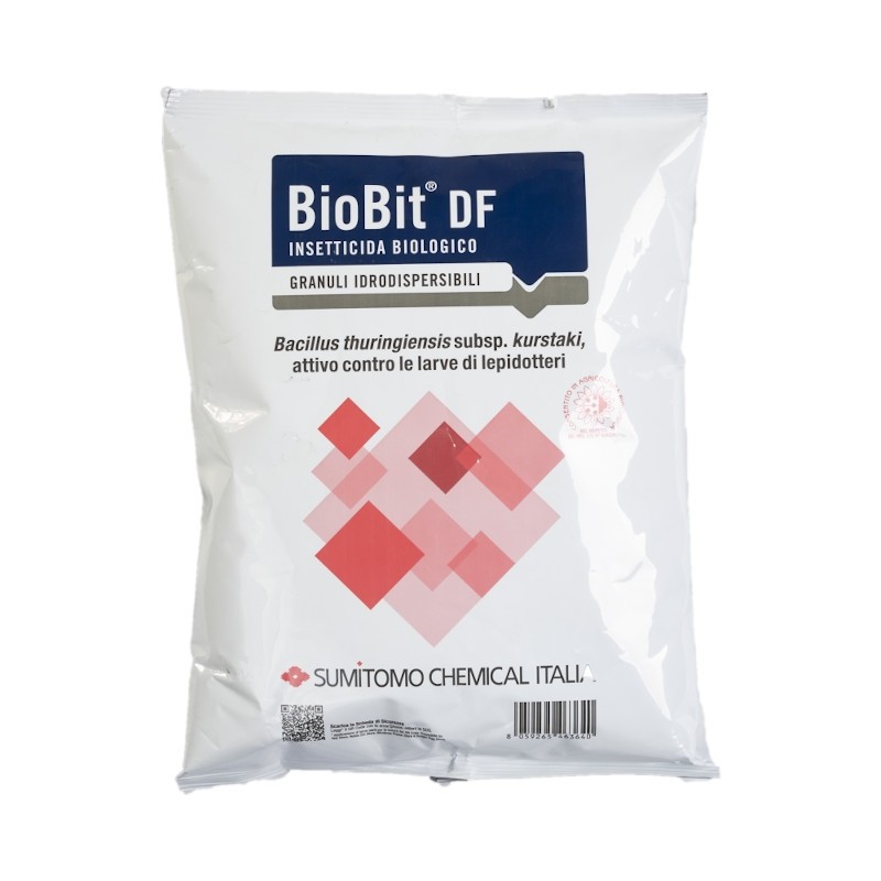 BioBit DF Insetticida biologico Bacillus thuringiensis kurstaki 1kg
