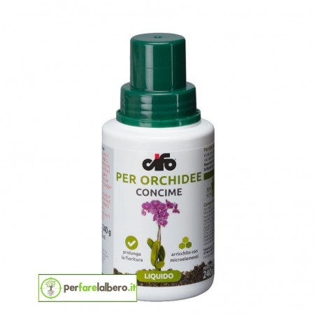 Concime liquido orchidee concentrato 200 ml - Crescita Miracolosa Blum