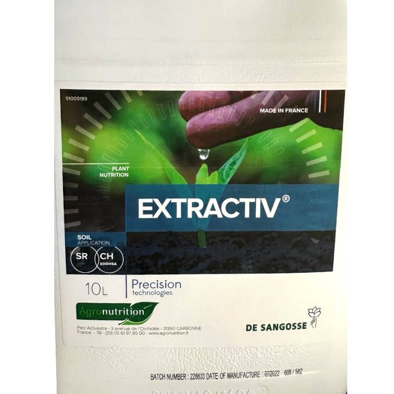 Extractiv Concime Azotato urea formaldeide con ferro 10L