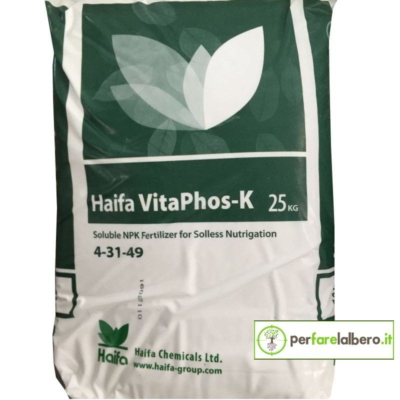 Haifa VitaPhos-K Concime idrosolubile NPK Polifosfato di Potassio