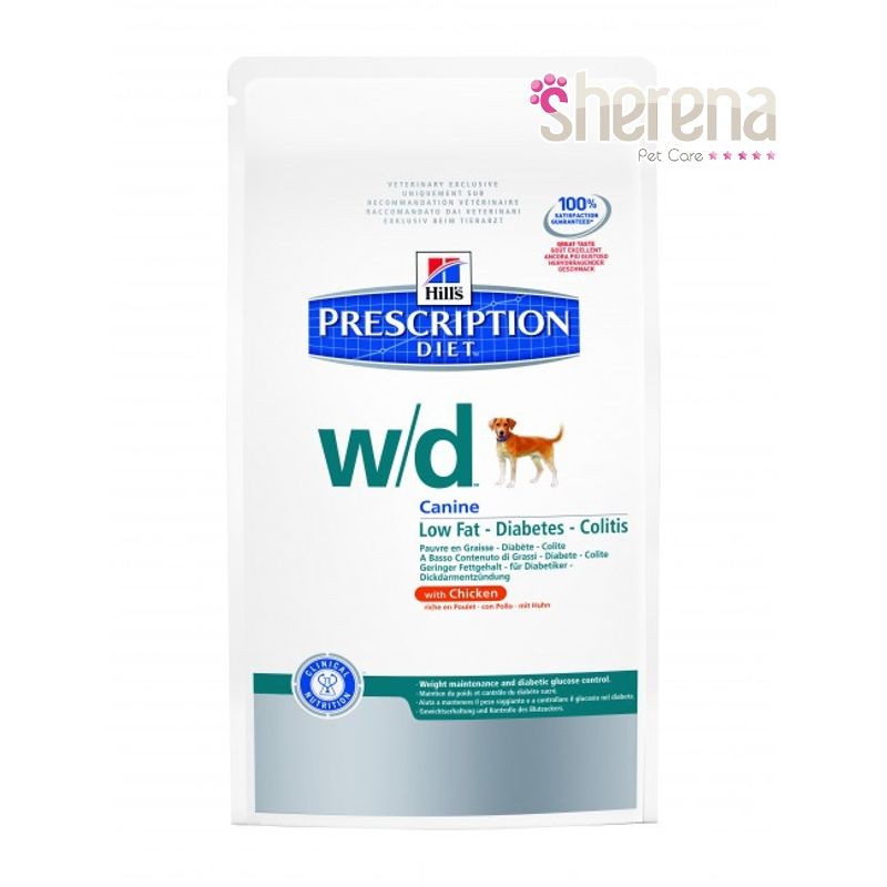 Hill's Prescription Diet Canine w/d Low Fat with Chicken 12 kg