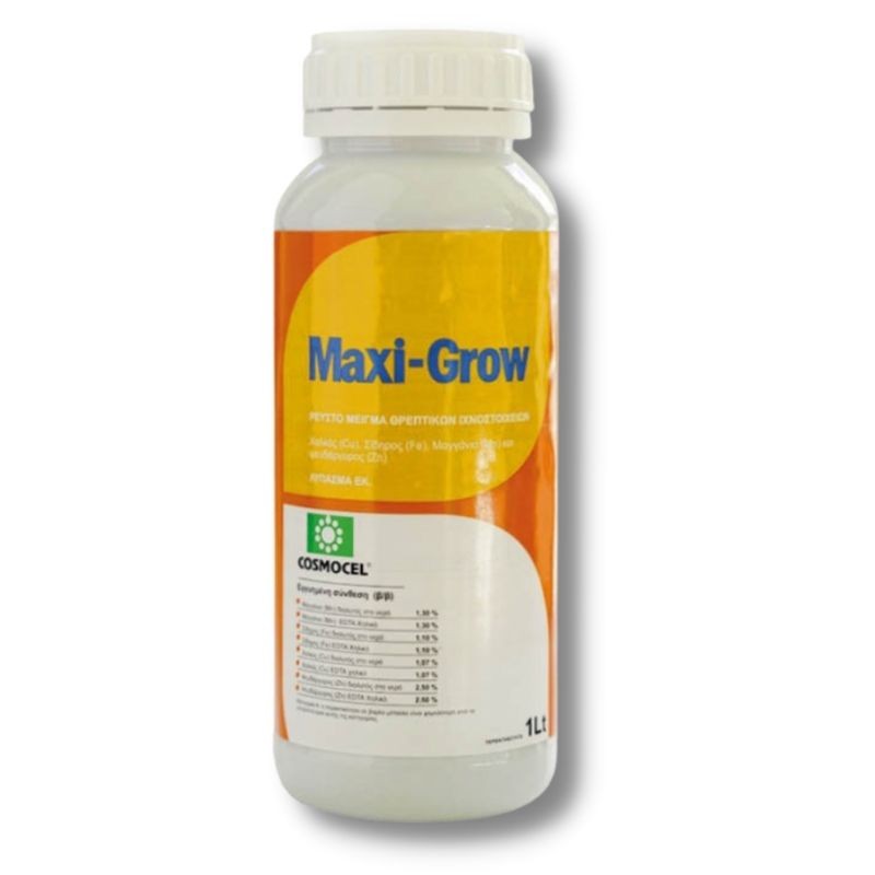 MAXI GROW EXCEL Cosmocel Concime biologico con macro e micro elementi 1L