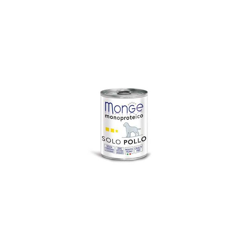 Monge pate monoproteico Solo Pollo 400g