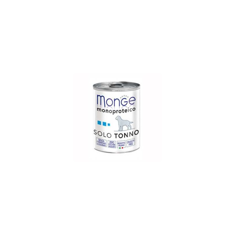 Monge pate monoproteico Solo Tonno 400g