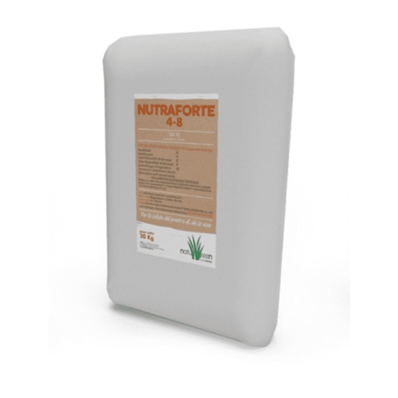 Natural Green Nutraforte Bottos 4-3-8 + 2 MgO fertilizzante organico microgranulare 20 Kg