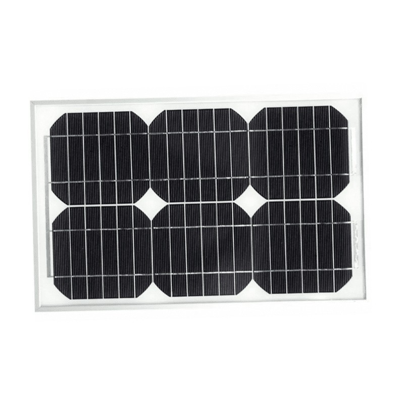 Pannello solare Lacme 14 W + prot. + supporto