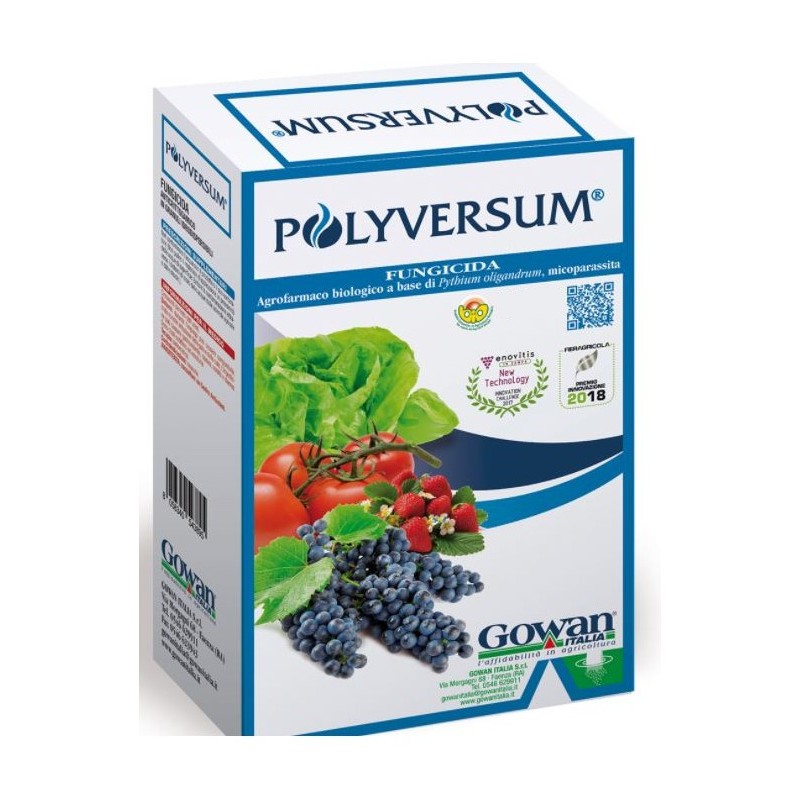 Polyversum Gowan Fungicida bio Pythium oligandrum Ceppo M1 500 g