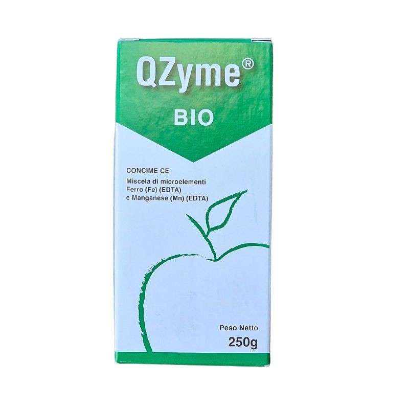 QZyme BIO Concime con ferro EDTA e manganese EDTA 250 g