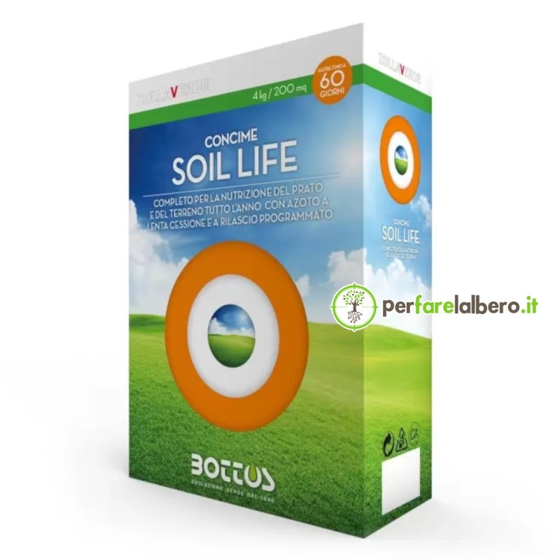 Soil life Bottos concime 16.0.15 + 2 MgO 4 Kg