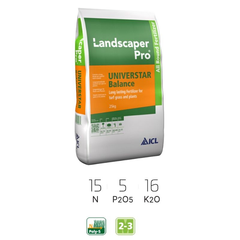 Landscaper Pro Universtar Balance 15-5-16 concime universale a lenta cessione 5 kg