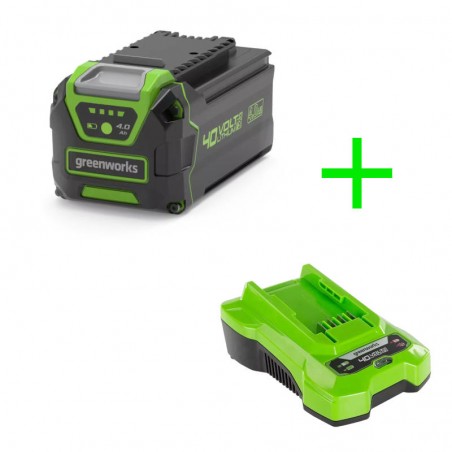 Decespugliatore elettrico a batteria 40V 4AH Greenworks