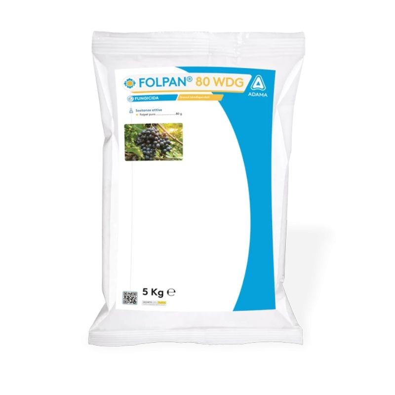 Folpan 80 WDG Adama fungicida antiperonosporico per vite, pomodoro e ornamentali