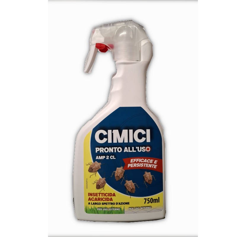 AMP 2 CL Cimici Insetticida Acaricida Pronto uso 750 ml