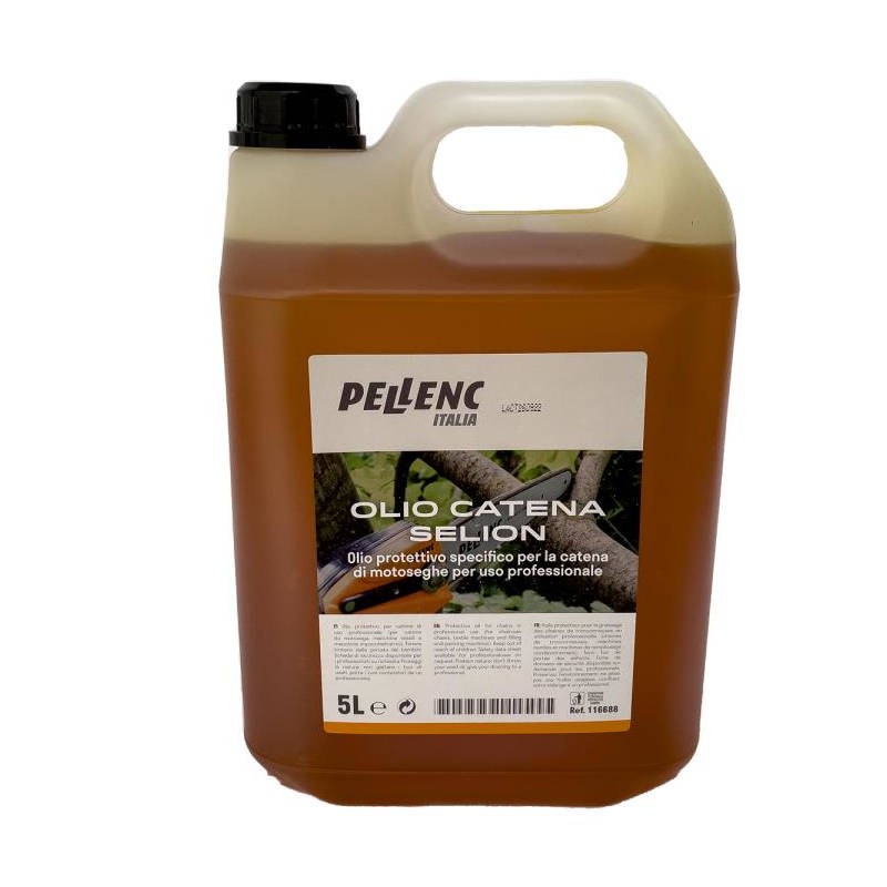 Olio catena Motosega Pellenc Selion ISO 220 5 L