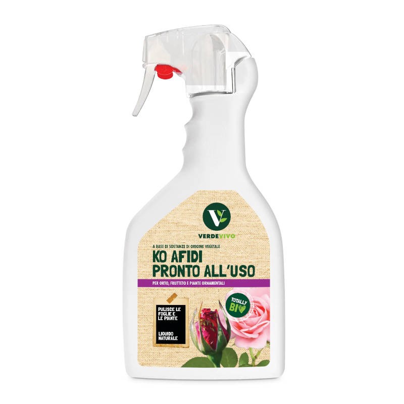 KO afidi RTU VerdeVivo Sapone Molle di Potassio pronto uso 750 ml