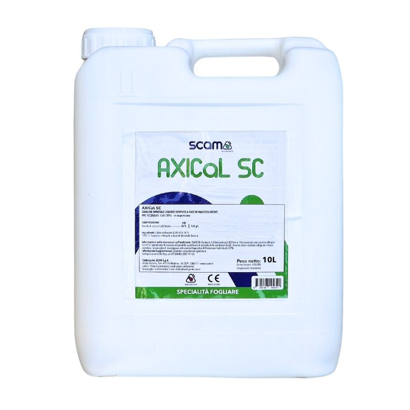 AXICaL SC Scam Concime minerale liquido Ossido di Calcio 10 lt