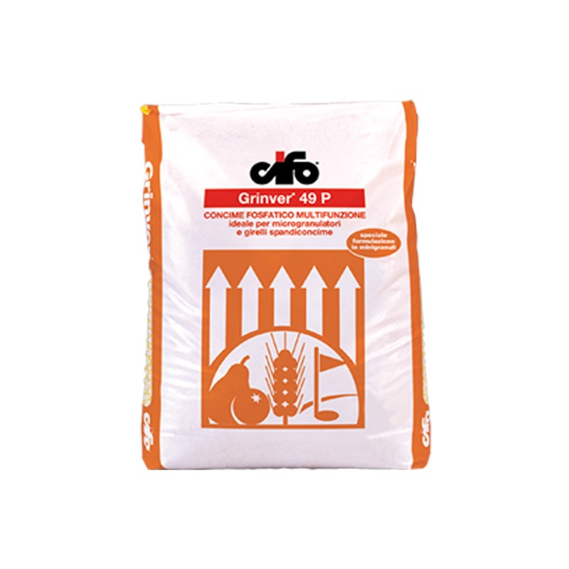 GRINVER 49 P CIFO Concime Fosfatico (con zinco) 25 kg