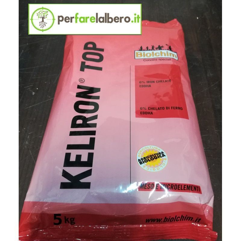 KELIRON TOP Biolchim 6% chelato di ferro EDDHA (4,8% orto–orto)