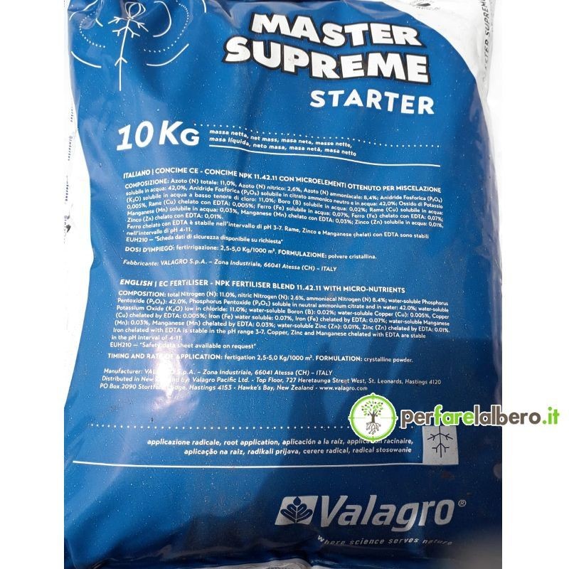 Master Supreme VALAGRO Concime idrosolubile 10 kg