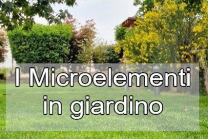 I Microelementi in Giardino